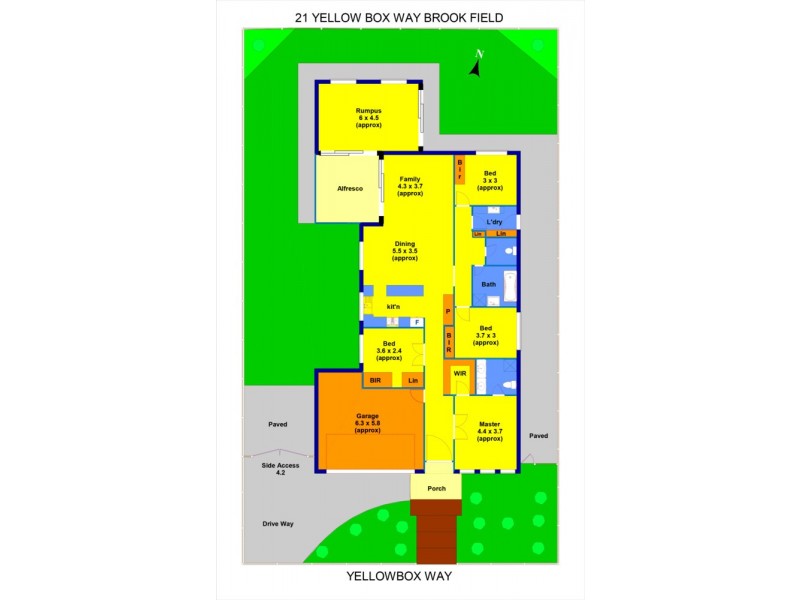 21 Yellowbox Way, Brookfield VIC 3338 Floorplan