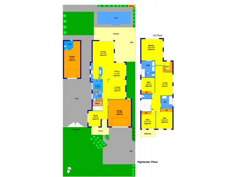 2 Highlander Place, Melton West VIC 3337 Floorplan