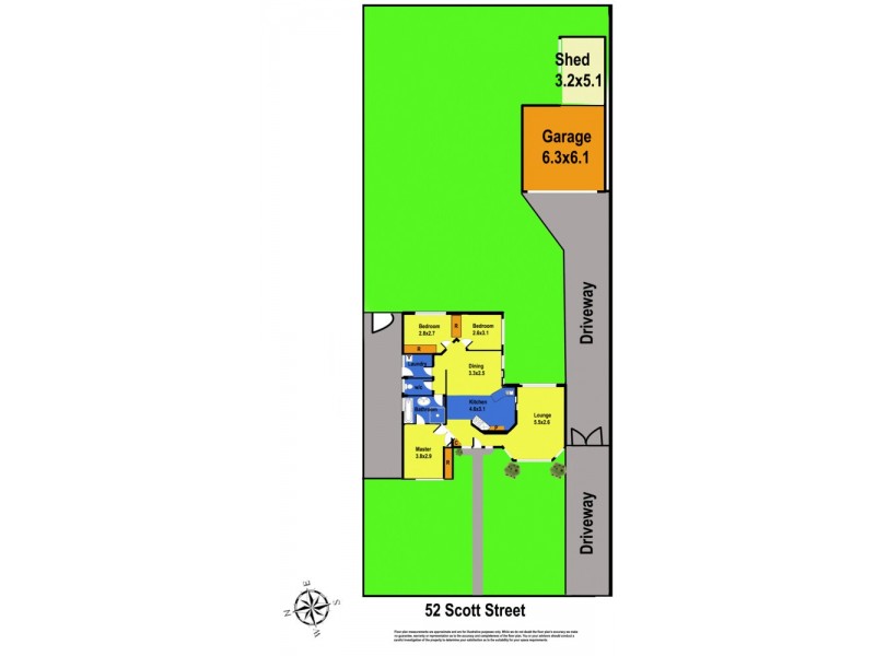 52 Scott Street, Melton VIC 3337 Floorplan