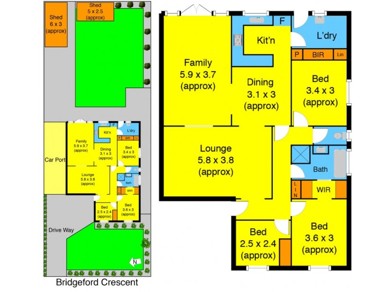 26 Bridgeford Crescent, Melton South VIC 3338 Floorplan