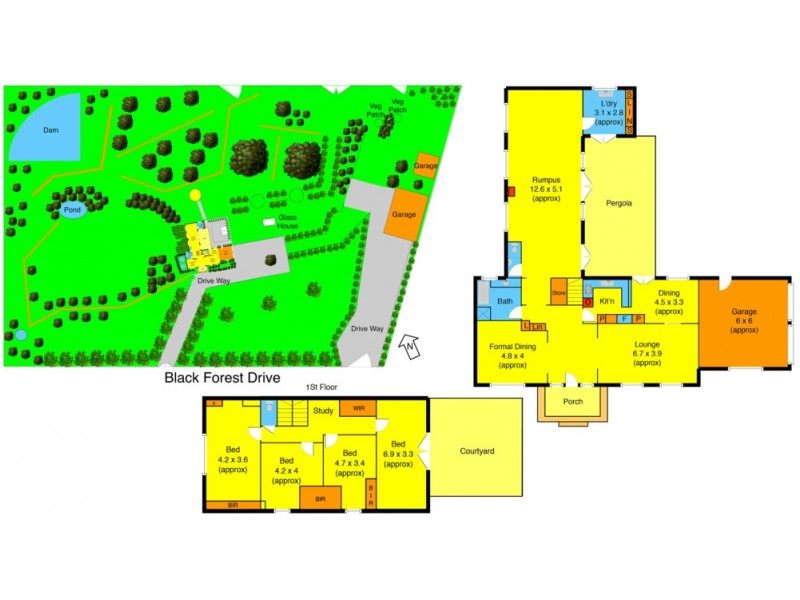 48 Blackforest Drive, Macedon VIC 3440 Floorplan