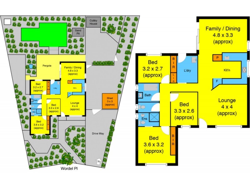 3 Wordel Place, Kurunjang VIC 3337 Floorplan