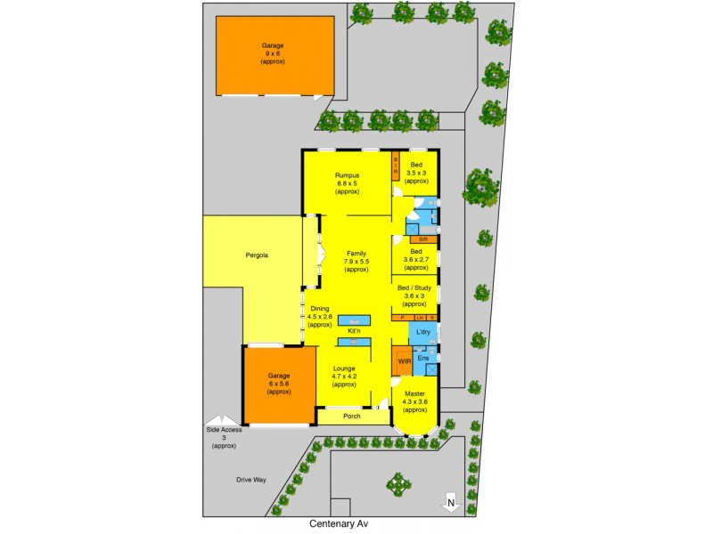 323 Centenary Avenue, Melton West VIC 3337 Floorplan