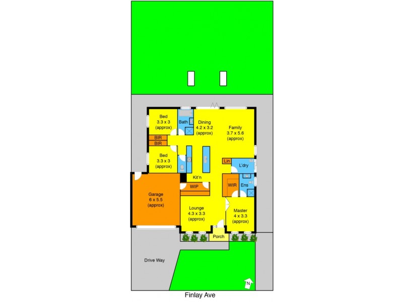 25 Finlay Avenue, Melton West VIC 3337 Floorplan