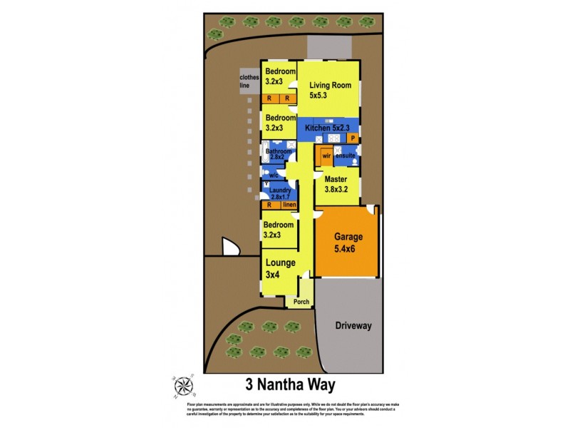 3 Nantha Way, Brookfield VIC 3338 Floorplan
