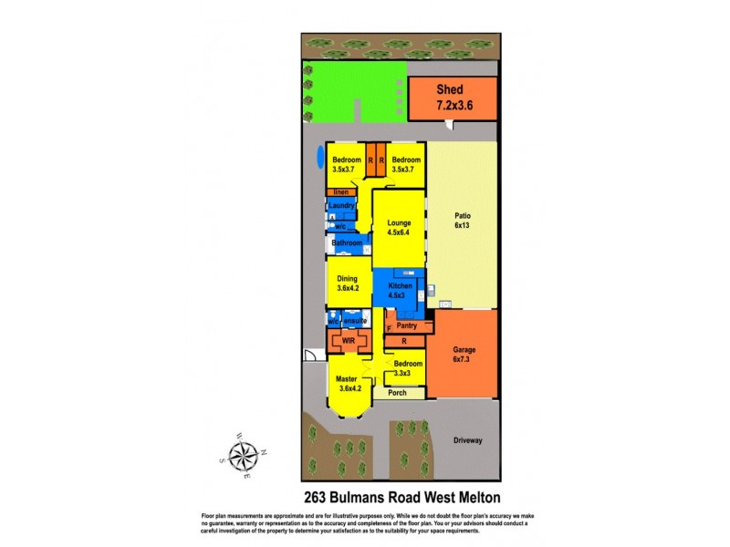 263 Bulmans Road, Melton West VIC 3337 Floorplan