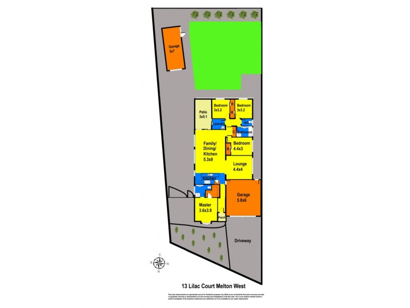 13 Lilac Court, Melton West VIC 3337 Floorplan