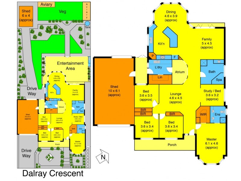 44 Dalray Crescent, Kurunjang VIC 3337 Floorplan