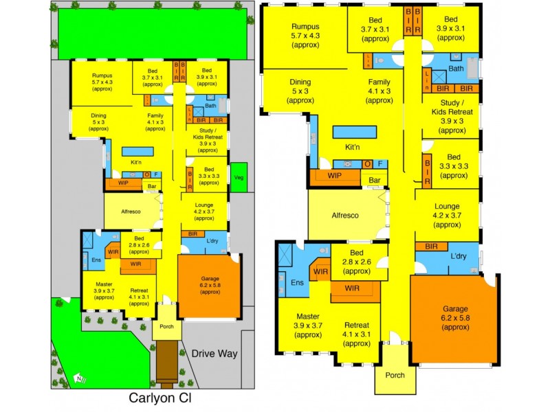 51 Carlyon Close, Melton West VIC 3337 Floorplan