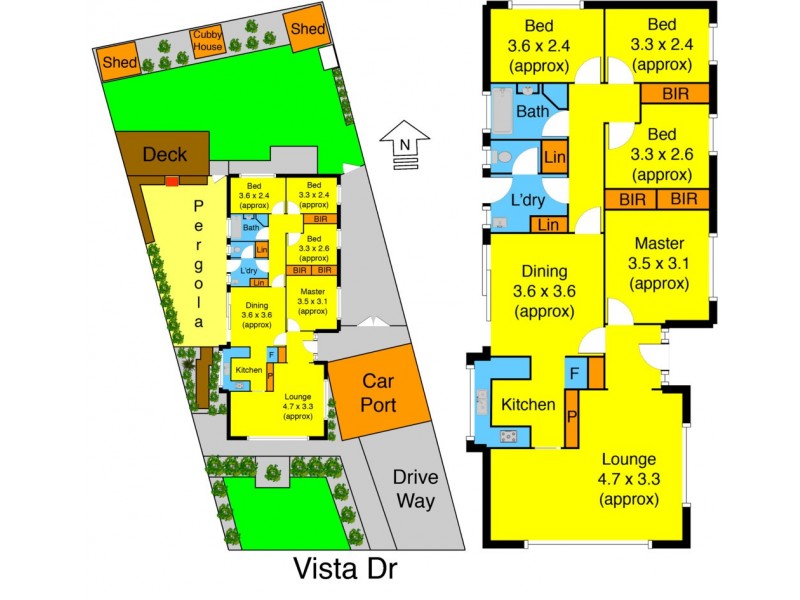 7 Vista Drive, Melton VIC 3337 Floorplan