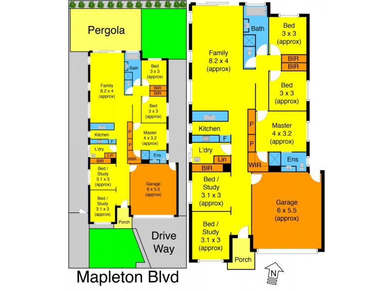 44 Mapleton Boulevard, Melton South VIC 3338 Floorplan