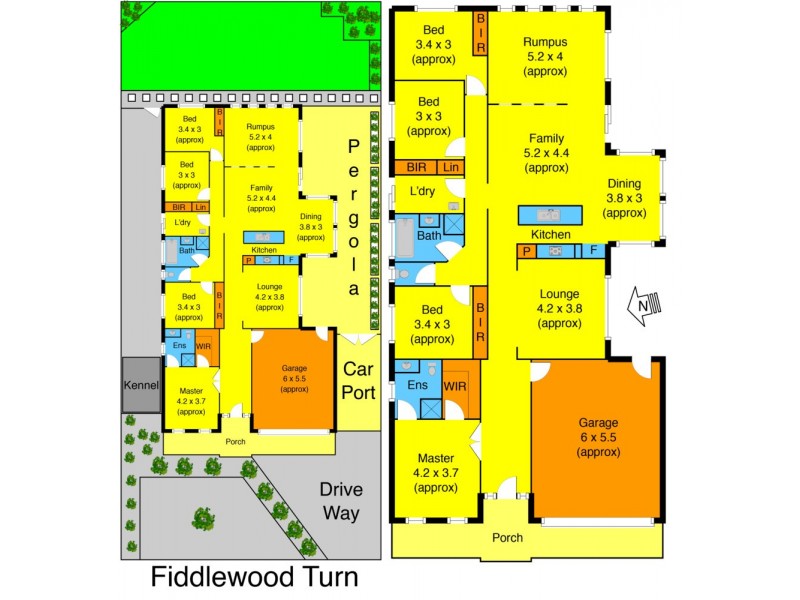 22 Fiddlewood Turn, Melton West VIC 3337 Floorplan