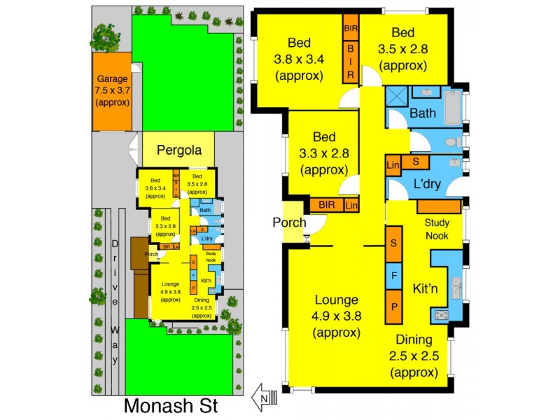50 Monash Street, Melton South VIC 3338 Floorplan
