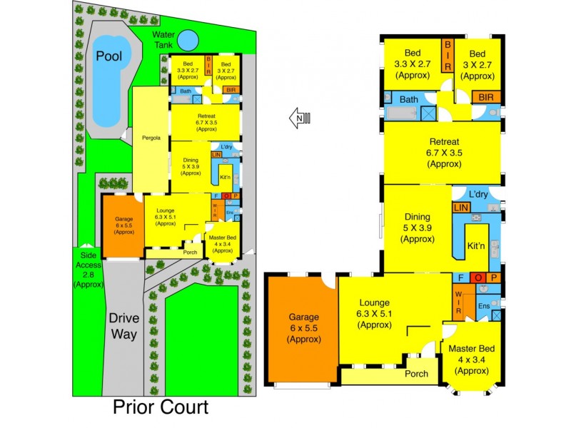 10 Prior Court, Brookfield VIC 3338 Floorplan