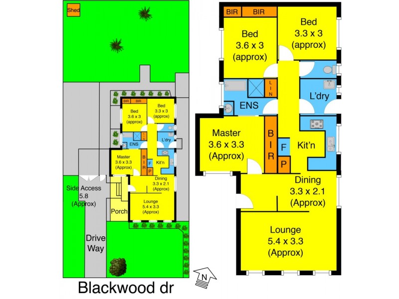 18 Blackwood Drive, Melton South VIC 3338 Floorplan