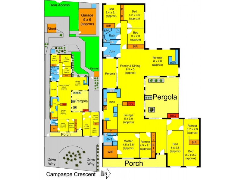 27 Campaspe Crescent, Brookfield VIC 3338 Floorplan