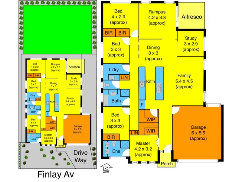 21 Finlay Avenue, Melton West VIC 3337 Floorplan