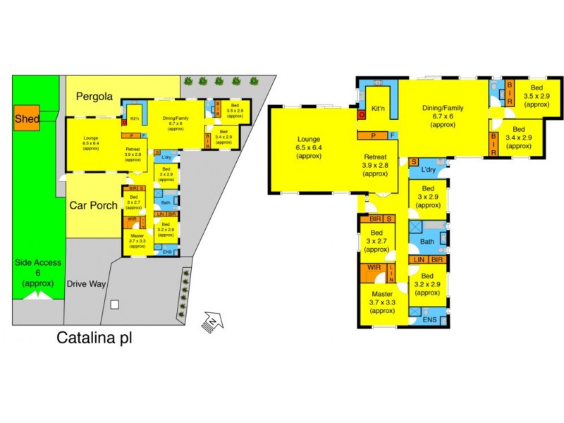 6 Catalina Place, Melton West VIC 3337 Floorplan