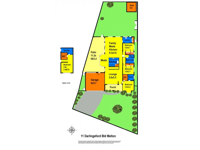 11 Darlingsford Boulevard, Melton VIC 3337 Floorplan