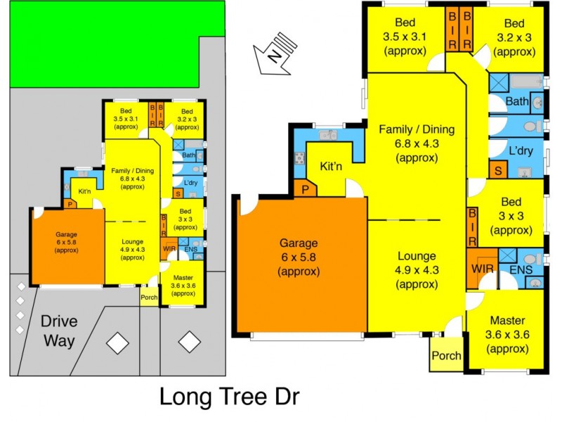 47 Long Tree Drive, Melton West VIC 3337 Floorplan