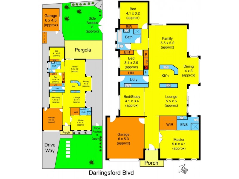 80 Darlingsford Boulevard, Melton VIC 3337 Floorplan