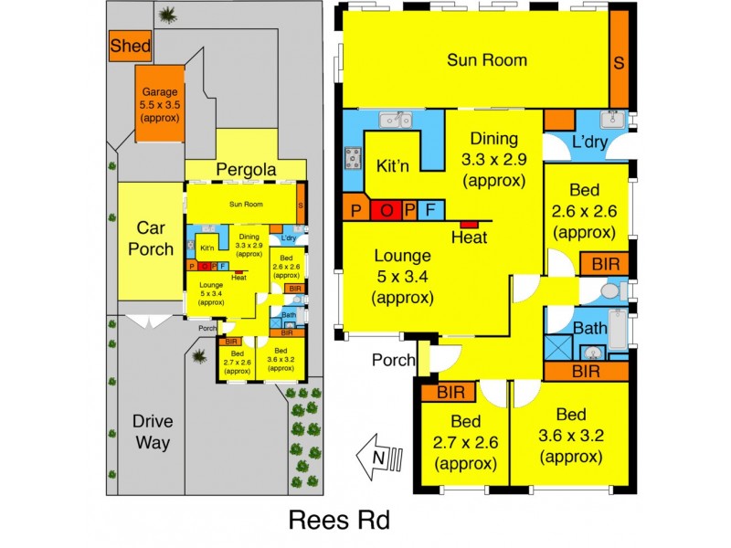 84 Rees Road, Melton South VIC 3338 Floorplan