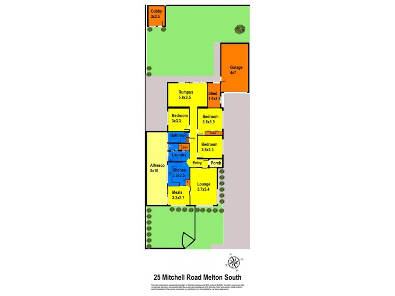 25 Mitchell Road, Melton South VIC 3338 Floorplan