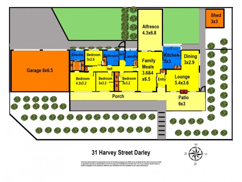 31 Harvey Street, Darley VIC 3340 Floorplan