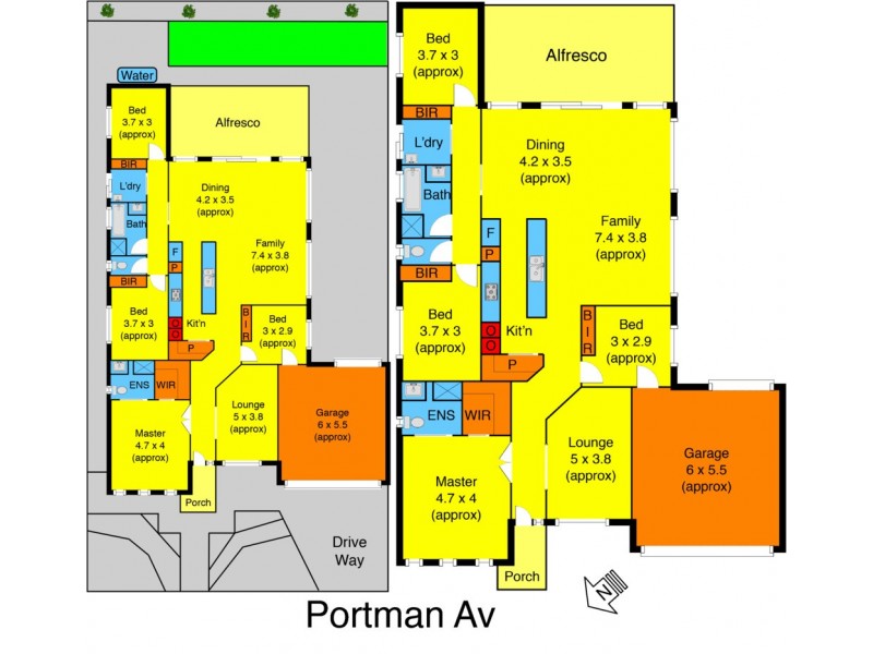 20 Portman Avenue, Melton West VIC 3337 Floorplan