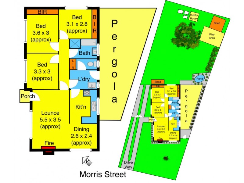 24 Morris Street, Melton South VIC 3338 Floorplan