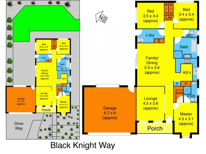 98 Black Knight Way, Kurunjang VIC 3337 Floorplan