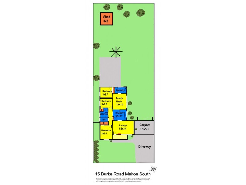 15 Bourke Road, Melton South VIC 3338 Floorplan