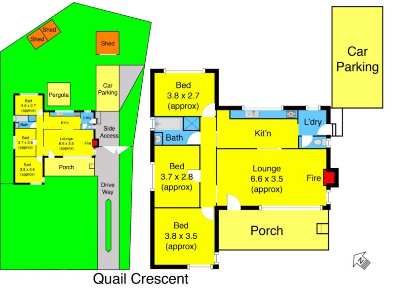 40 Quail Crescent, Melton VIC 3337 Floorplan