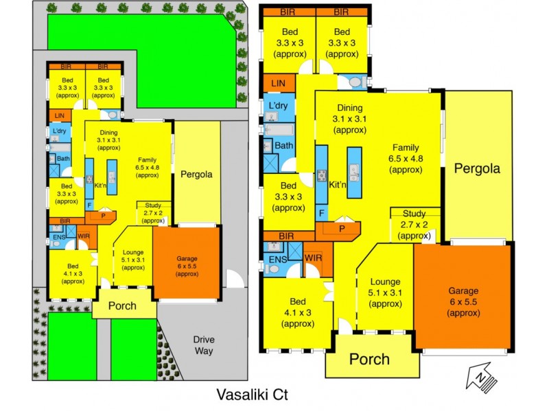 11 Vasaliki Court, Melton West VIC 3337 Floorplan