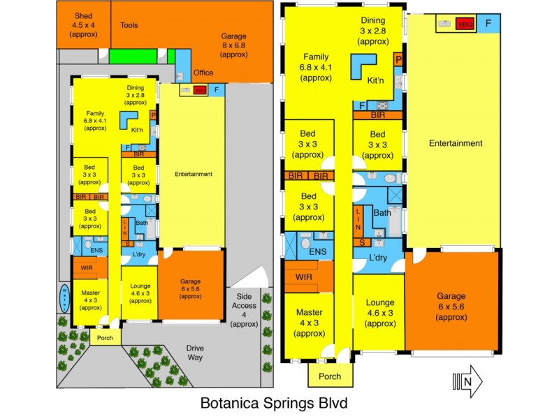 178 Botanica Springs Boulevard, Brookfield VIC 3338 Floorplan