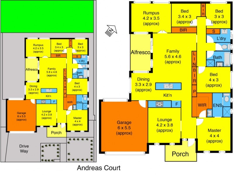 5 Andreas Court, Melton West VIC 3337 Floorplan