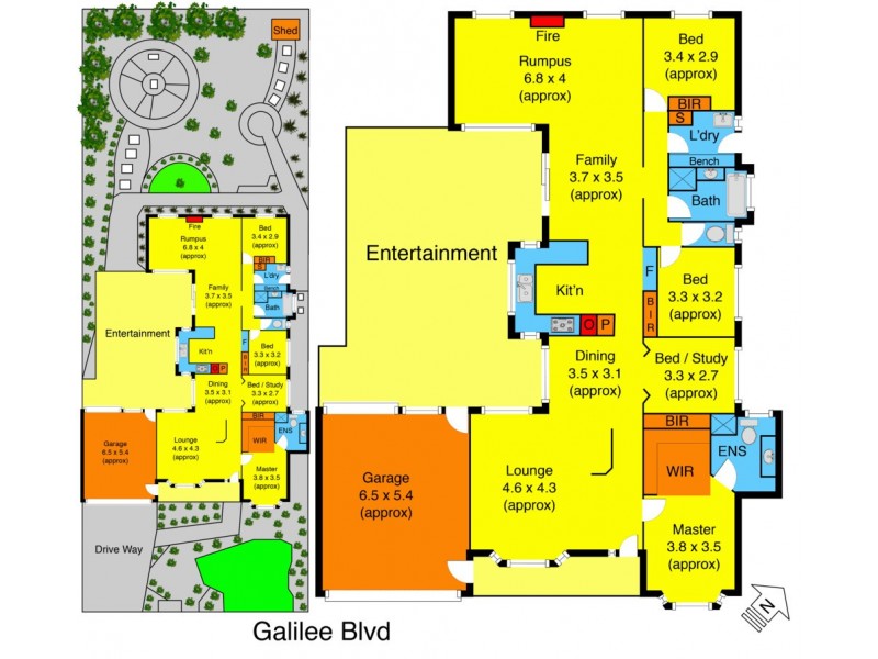 10 Galilee Boulevard, Melton West VIC 3337 Floorplan