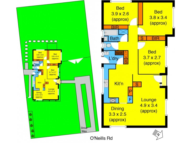89 O’Neills Road, Melton VIC 3337 Floorplan