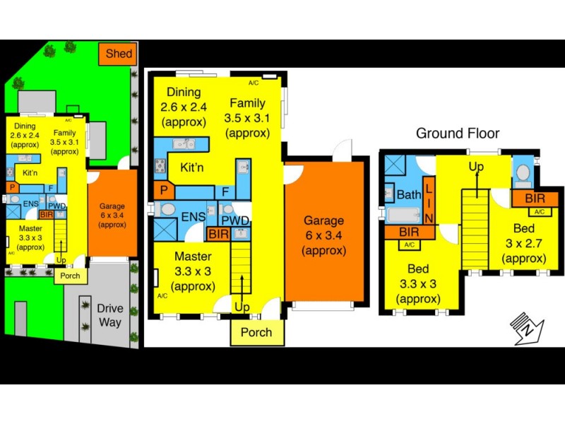 2/17 Maree Court, Kurunjang VIC 3337 Floorplan