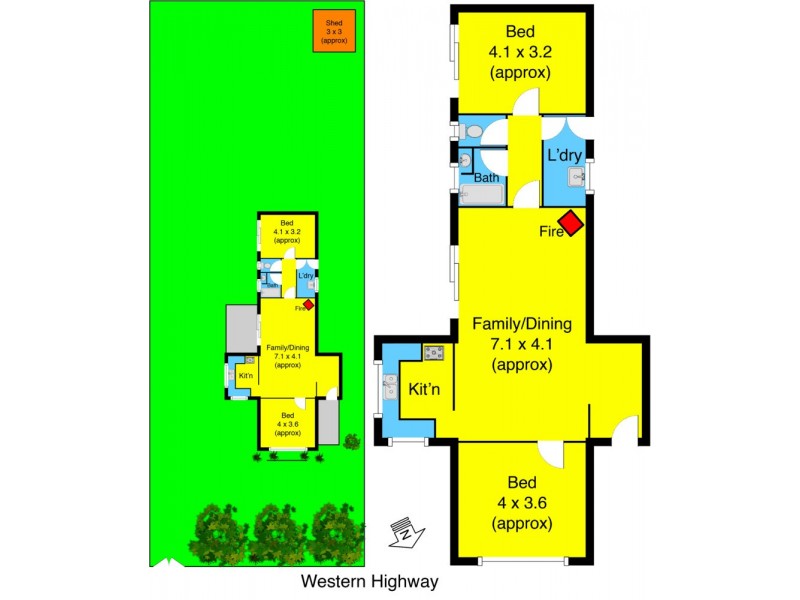 2013 Western Highway, Rockbank VIC 3335 Floorplan