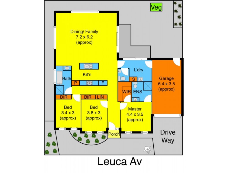 18 Leuca Avenue, Brookfield VIC 3338 Floorplan