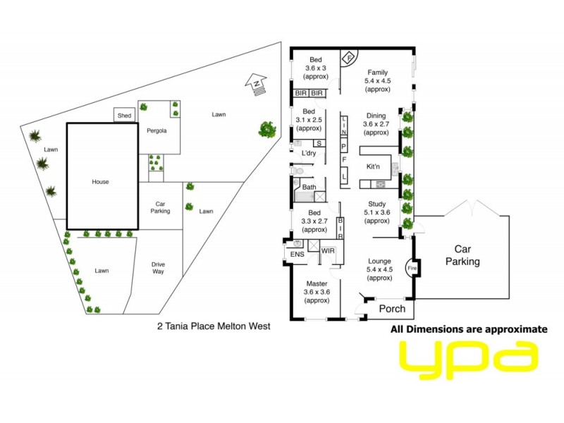 2 Tania Place, Melton West VIC 3337 Floorplan