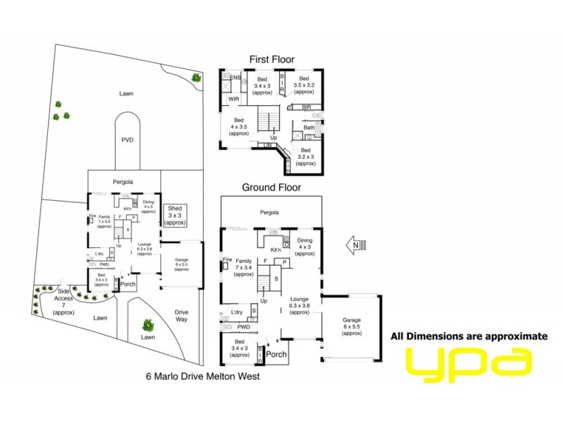 6 Marlo Drive, Melton West VIC 3337 Floorplan