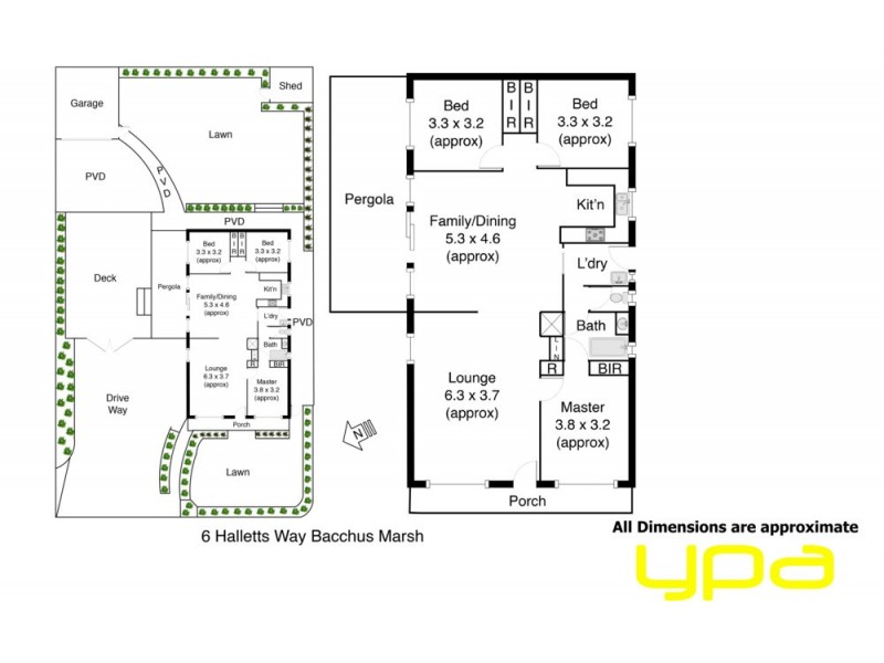 46 Halletts Way, Bacchus Marsh VIC 3340 Floorplan
