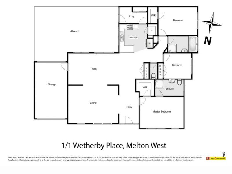 1/1 Wetherby Place, Melton West VIC 3337 Floorplan