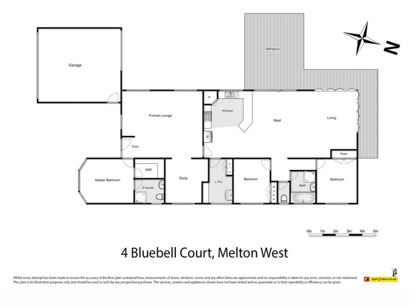 4 Bluebell Court, Melton West VIC 3337 Floorplan