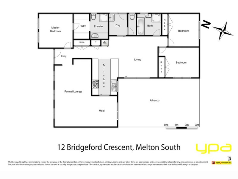 12 Bridgeford Crescent, Melton South VIC 3338 Floorplan