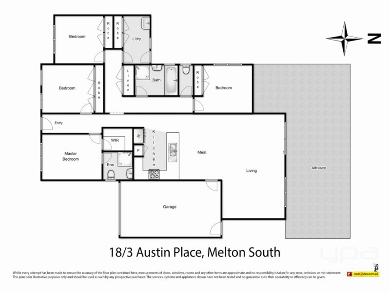 18/3 Austin Place, Melton South VIC 3338 Floorplan