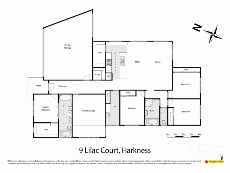 9 Lilac Court, Melton West VIC 3337 Floorplan