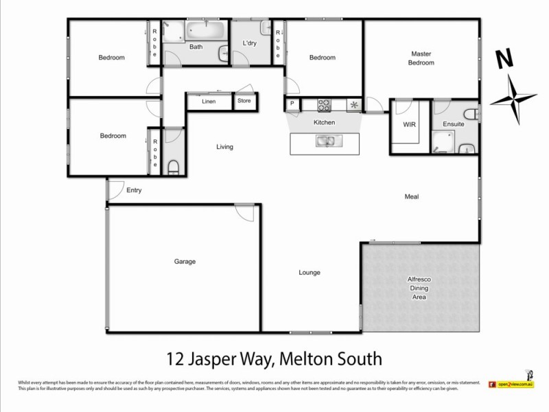 12 Jasper Way, Melton South VIC 3338 Floorplan